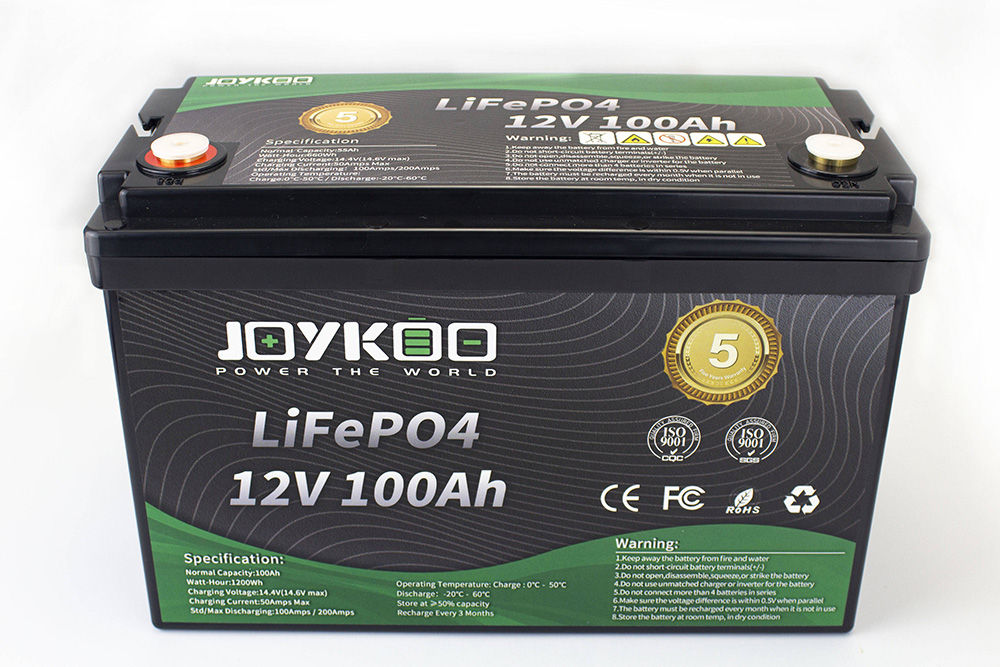磷酸铁锂12V 100Ah太阳能电池