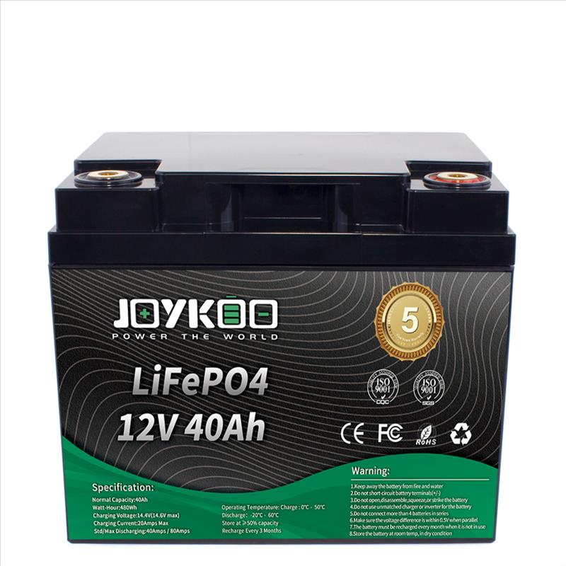 LFP 12V 40Ah Solar battery