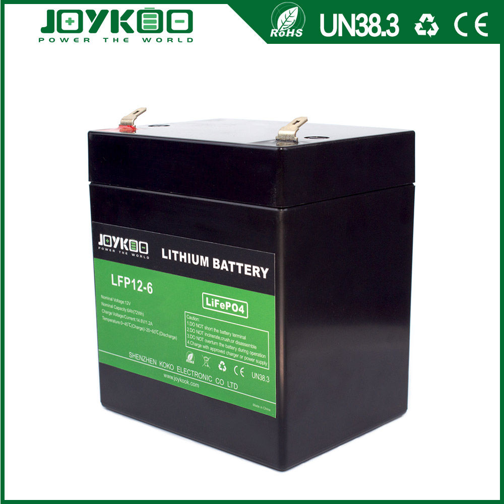 磷酸铁锂12V 6Ah电池